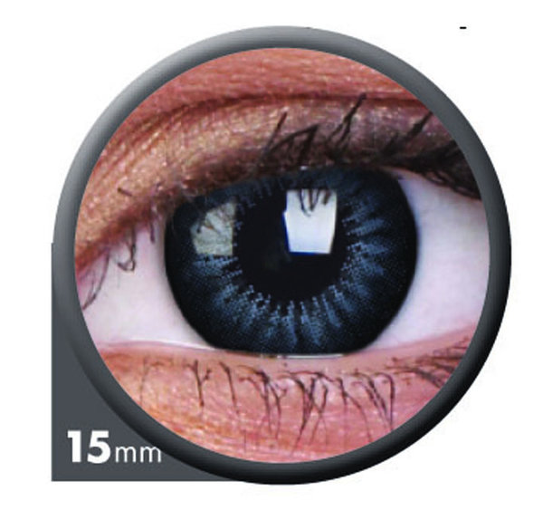 ColorVue Big Eyes - Evening Grey (2 St. 3-Monatslinsen) – ohne Stärke