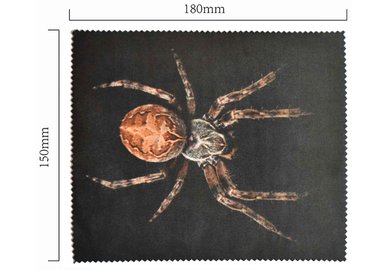 Mikrofaser Brillenputztuch - Spider