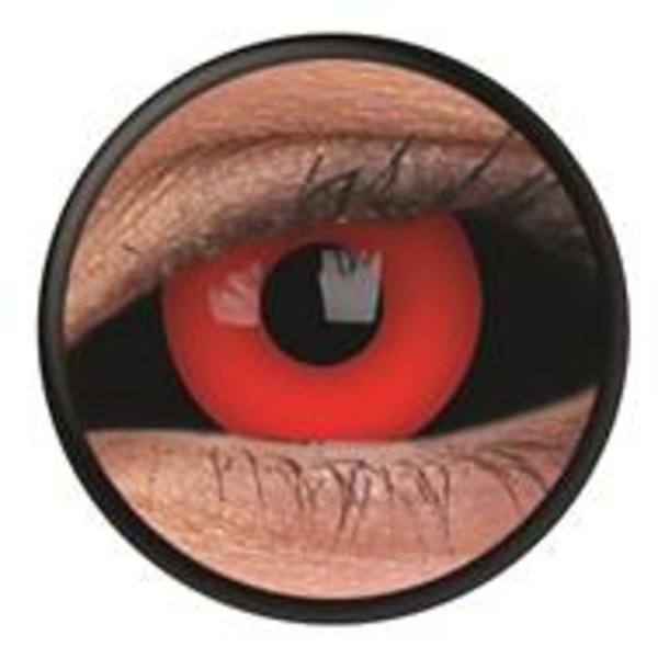 ColourVue Crazy Kontaktlinsen 22 mm - Gremlin (2 St. 6-Monatslinsen) – ohne Stärke