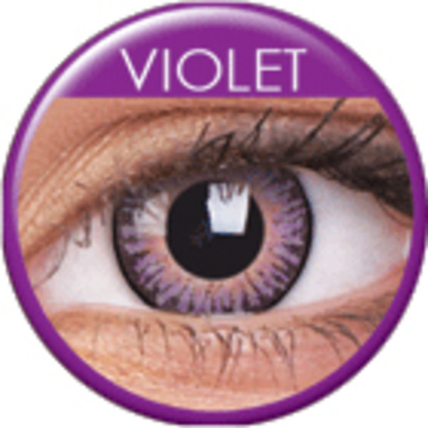ColorVue 3 Tones - Violet (2 St. 3-Monatslinsen) – ohne Stärke