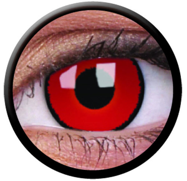 ColourVue Crazy Kontaktlinsen - Voldermort (2 St. Jahreslinsen) – ohne Stärke