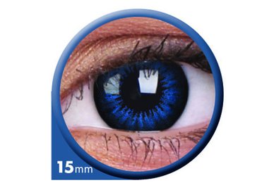 ColorVue Big Eyes - Cool Blue (2 St. 3-Monatslinsen) – mit Stärke
