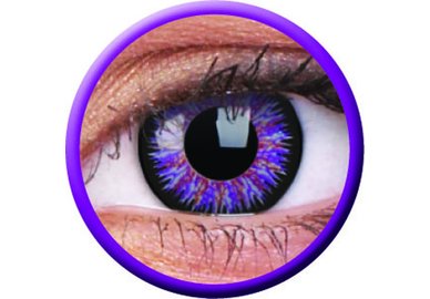 ColorVue Glamour - Violet (2 St. 3-Monatslinsen) – mit Stärke