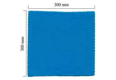 Mikrofaser Brillenputztuch – blau 300x300