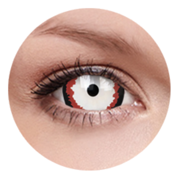 ColorVue Crazy  Kontaktlinsen 17 mm - Minotaur (2 St. Jahreslinsen) – ohne Stärke