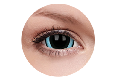ColorVue Crazy  Kontaktlinsen 17 mm - Nebulos (2 St. Jahreslinsen) – ohne Stärke