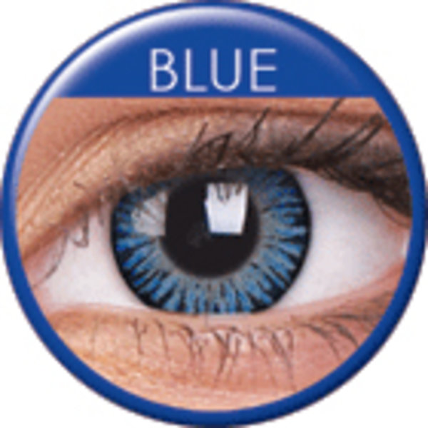 ColorVue 3 Tones - Blue (2 St. 3-Monatslinsen) – mit Stärke