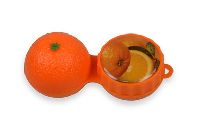 3D Behälter - Orange