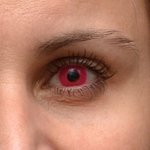 ColorVue Crazy Kontaktlinsen UV leuchtend - Glow Pink (2 St. Jahreslinsen) – ohne Stärke