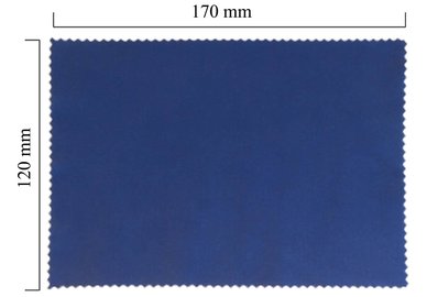 Mikrofaser Brillenputztuch – violett 120x170