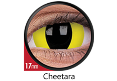 ColorVue Crazy  Kontaktlinsen 17 mm - Cheetara (2 St. Jahreslinsen) – ohne Stärke