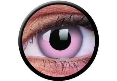 ColorVue Crazy Kontaktlinsen - Barbie Pink (2 St. Jahreslinsen) – ohne Stärke