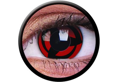 ColorVue Crazy Kontaktlinsen - Kakashi (2 St. Jahreslinsen) – ohne Stärke