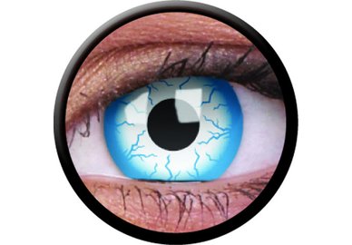 ColorVue Crazy Kontaktlinsen - Lightning (2 St. Jahreslinsen) – ohne Stärke
