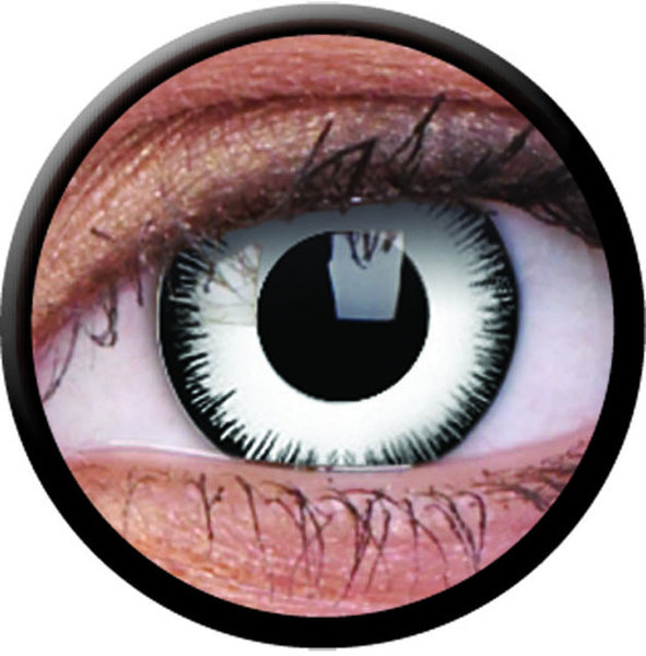 ColorVue Crazy Kontaktlinsen - Lunatic (2 St. Jahreslinsen) – ohne Stärke