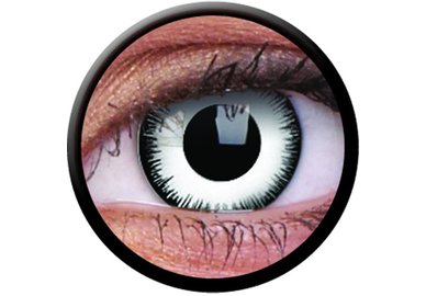 ColorVue Crazy-Kontaktlinsen - Lunatic (2 St. 3-Monatslinsen) – mit Stärke