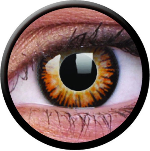 ColorVue Crazy-Kontaktlinsen - Twilight (2 St. 3-Monatslinsen) – ohne Stärke