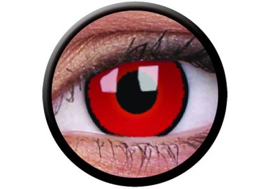 ColorVue Crazy-Kontaktlinsen - Voldermort (2 St. 3-Monatslinsen) – mit Stärke